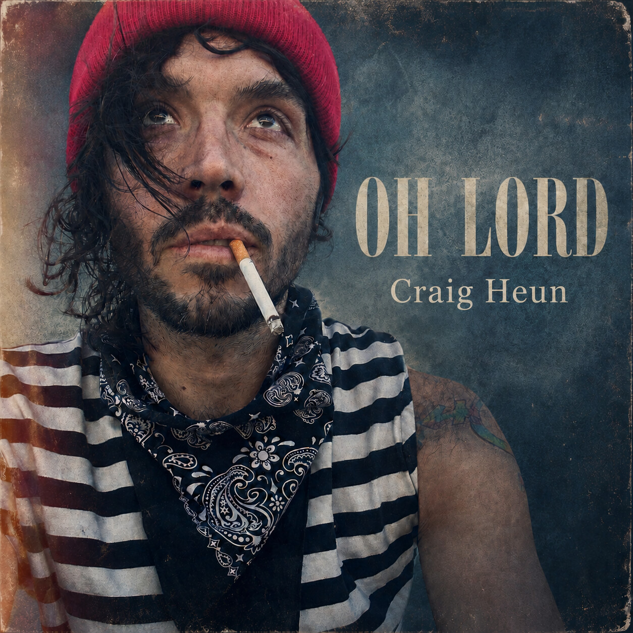 OH LORD single cover artwork by Craig Heun